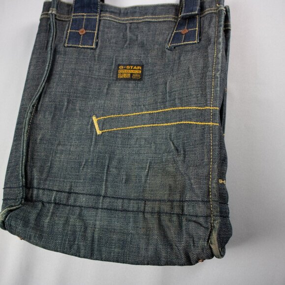 G Star Original Raw Denim Tote Bag / OS - Picture 3 of 8